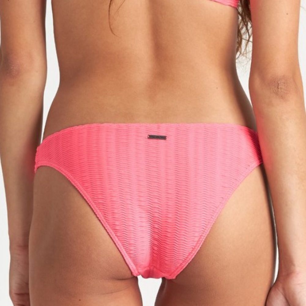 Billabong Wave Trip Tropic Ribbed Bikini Bottoms Medium